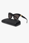 Balenciaga Bershka round sunglasses in black